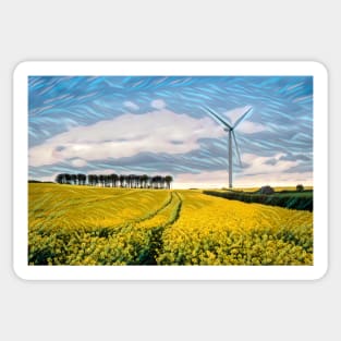 Wind Farm#1 Sticker